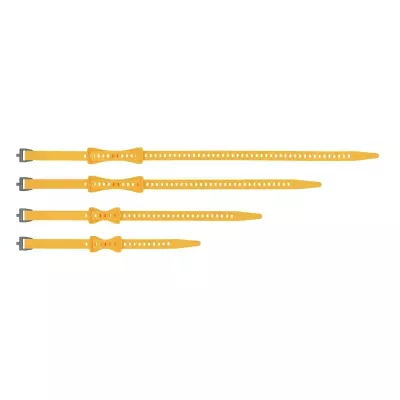 Набор стяжек Stretch-Loc All Sizes 20 мм 4 Pack от Sea to Summit – Желтый