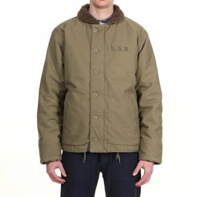 Куртка зимняя Sturm Mil-Tec® "US Navy Deck Jacket N-1" Olive