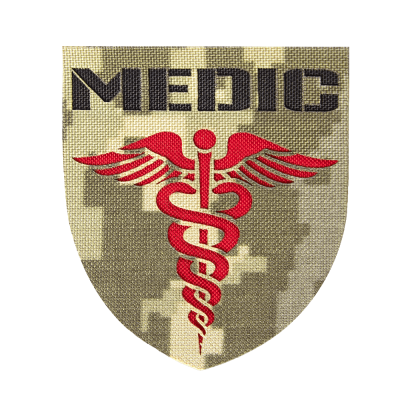 Шеврон Camotec Medic (7*8) Піксель (ММ-14)