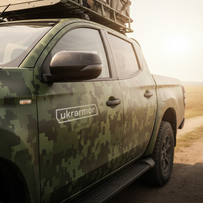 Наліпка «Ukrarmor», 29.7х6.7 см.