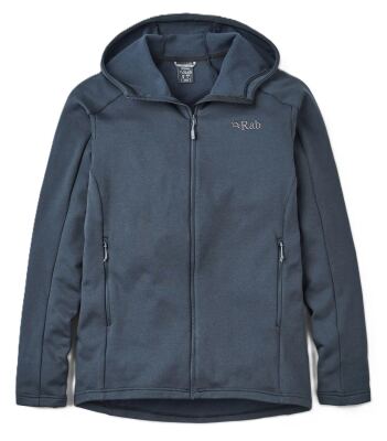 Чоловіча флісова кофта Rab Covex Hoody, Black