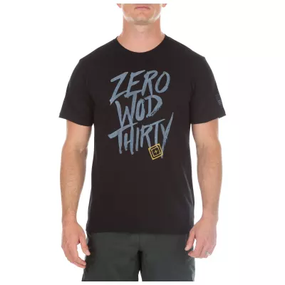 Футболка з малюнком "5.11 Zero WOD Tee" Black