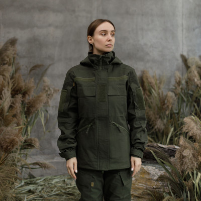 Куртка тактична жіноча WAC-17 Ripstop. Олива