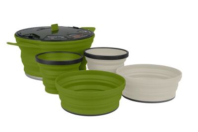 Набір посуду Sea to Summit X-Set 31, Olive Bowl & Mug