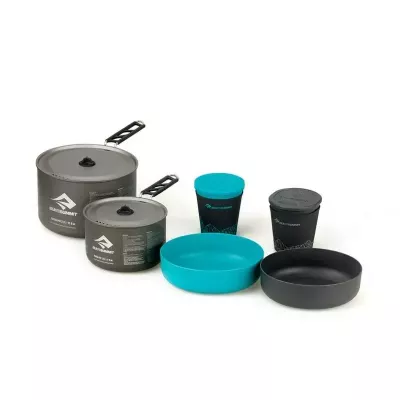 Набор посуды Sea to Summit Alpha Cookset 2.2 – Темно-серый