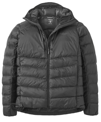 Зимова чоловіча куртка Rab Cirrus Ultra Hoody, Black