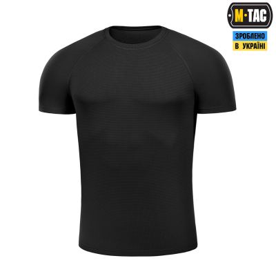 Футболка M-Tac реглан Summer Vent Чорна, black, чорний