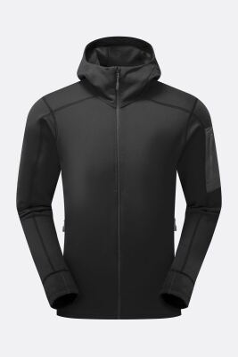 Чоловіча флісова кофта Rab Modulus Hoody, Black