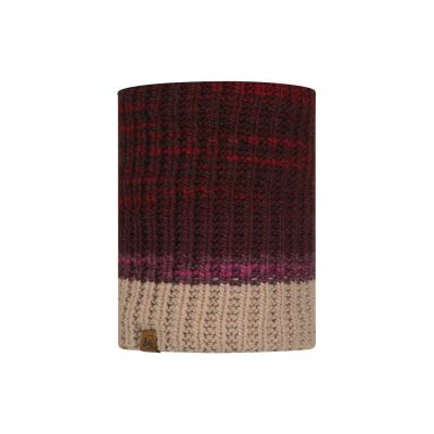 Шарф-труба Buff Knitted & Fleece Neckwarmer Alina, Maroon