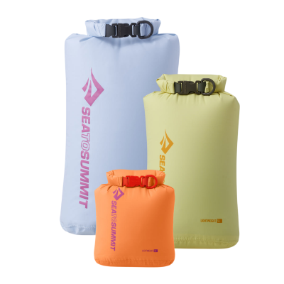 Набор гермочехлов Sea to Summit Lightweight Dry Bag Set, 3 Piece, 3/5/8 л, Tangerine/Celery Green/Skyway