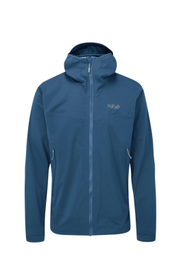 Мембранна куртка чоловіча Rab Kinetic 2.0 Jacket, Tempest Blue
