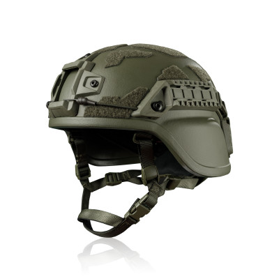 Кевларовий шолом ARCH Helmet зі збільшеною площею захисту. Ranger green (Олива)