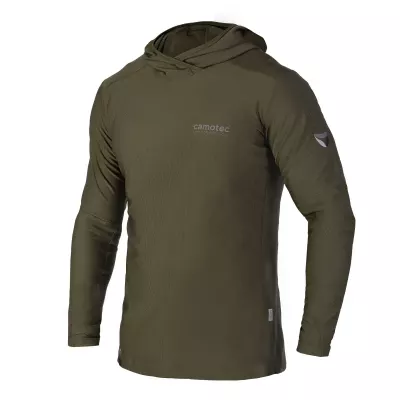 Лонгслів Chiton Hood 2.0 Олива