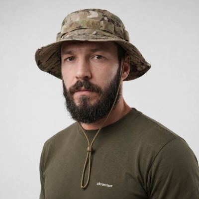 Панама тактическая Foxtrall Hat с москитной сеткой. Мультикам