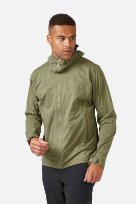 Мембранна куртка чоловіча Rab Kinetic 2.0 Jacket, Light Khaki