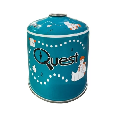 Газовый баллон резьбовой бутановый Quest 450 г. Газовый баллон резьбовой бутановый Quest 450 г.