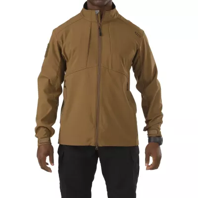 Куртка тактична для штормової погоди "5.11 SIERRA SOFTSHELL" Battle Brown