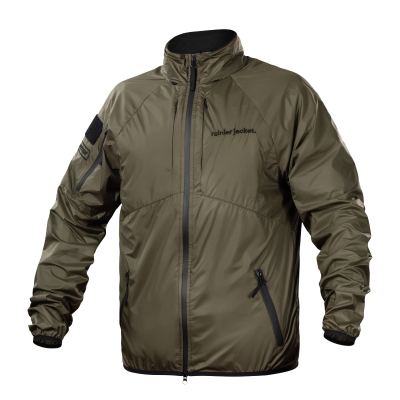 Водонепроникна куртка вітровка Rainier Jacket, ranger green. Polyester, waterproof