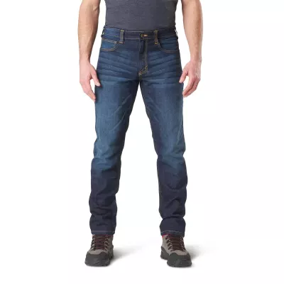 Штани тактичні джинсові 5.11 Tactical® "Defender-Flex Slim Jeans" Dark Wash Indigo