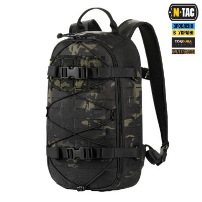 Рюкзак M-Tac Sturm з ергономічними лямками Elite Gen.II Мультикам Чорний