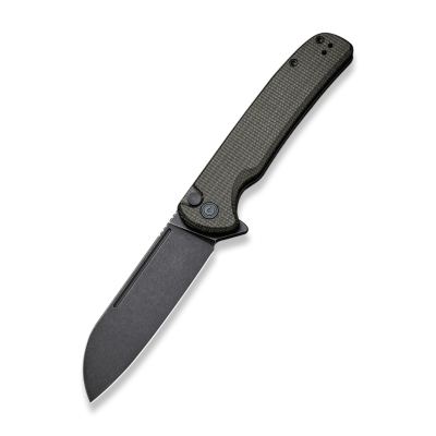 Ніж складаний Civivi Chevalier Темно-зелений Micarta 14C28N