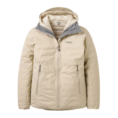 Мембранна куртка жіноча Rab Microlight Shield Jacket Wmns, Dark Pebble