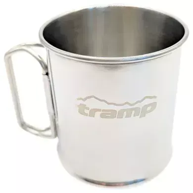 Кружка зі складнимі ручкамі Tramp 300 мл (UTRC-011), срібляста