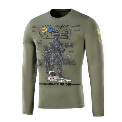 Футболка M-Tac UA Side з довгим рукавом Light Олива, light Olive