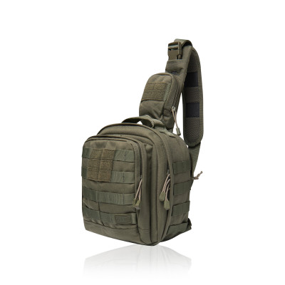 Тактическая сумка-рюкзак 5.11 RUSH® MOAB™ 6. Однолямочный. Олива