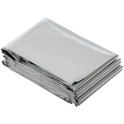 Аварийное термоодеяло Skif Outdoor Thermo Shield. Материал алюминированный полиэтилен, 210х160 см Аварийное термоодеяло Skif Outdoor Thermo Shield. Материал алюминированный полиэтилен, 210х160 см