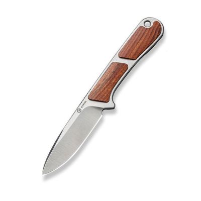 Ніж фіксований тактичний Civivi Mini Elementum Nitro-V Guibourtia Wood, коричневий