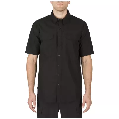 Сорочка тактична з коротким рукавом "5.11 Stryke ™ Shirt - Short Sleeve" Black