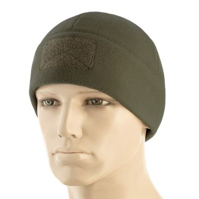 Шапка M-Tac Watch Cap Elite фліс (320г/м2) з липучкою Dark Олива