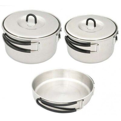 Набір посуду Tatonka Cookset Regular, Silver