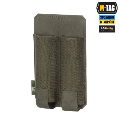 Підсумок M-Tac подвійний для пістолетного магазина АПС Laser Cut, Ranger Green