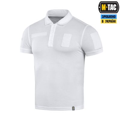 Поло тактичне M-Tac 65/35 Білий, white