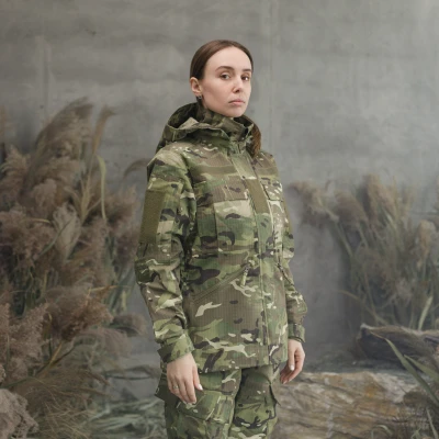 Куртка тактична жіноча WAC-17 Ripstop. Мультикам