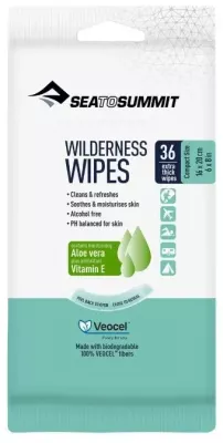 Вологі серветки Sea to Summit Wilderness Wipes Compact 36 шт