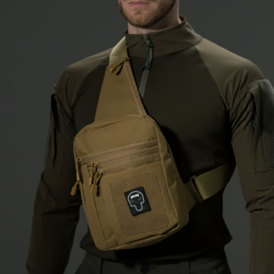 Сумка тактическая (мессенджер) Bezet Holster. Песочный
