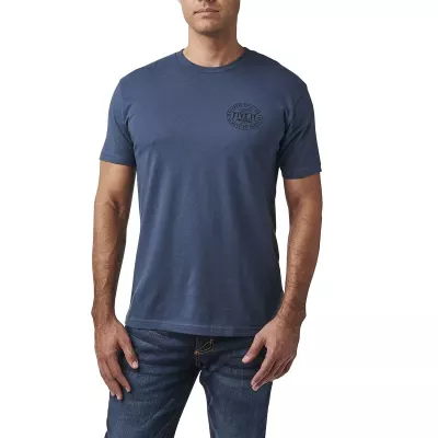 Футболка з малюнком "5.11 Tactical Camp Knife" Navy Heather