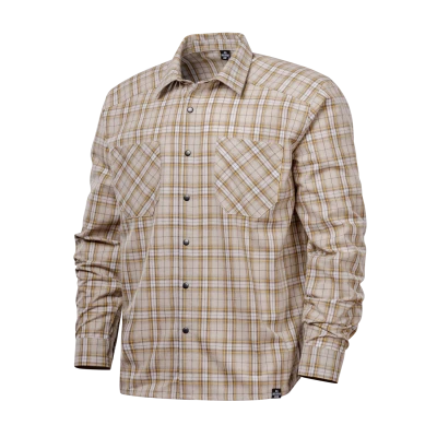 Рубашка Genre All Inclusive Club. Серо-желтый Рубашка Genre All Inclusive Club. Серо-желтый