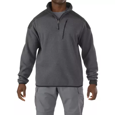 Термореглан тактичний "5.11 TACTICAL 1/4 ZIP SWEATER" Gun powder