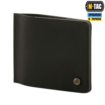 Portfel M-Tac Slim Elite Gen.II Czarny/Pomarańczowy