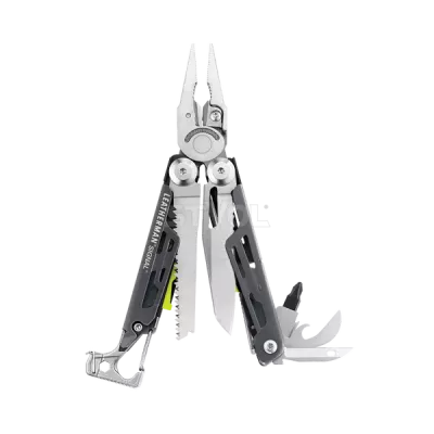Мультитул Leatherman SIGNAL картонна коробка, 19 інструментів, Сірий