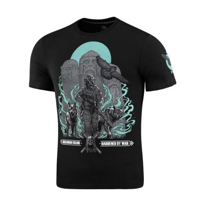 Футболка M-Tac Наша Земля Чорна, black, чорний