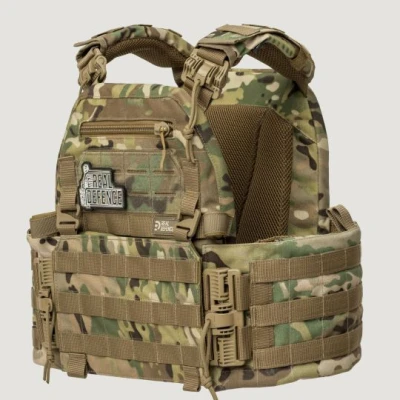 Плитоноска Real Defence Skillet Max під бронеплити 25х30см. Мультикам