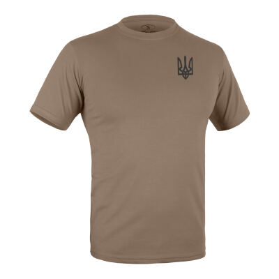 Футболка з малюнком "Тризуб Logo" Olive Drab