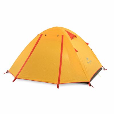 Намет чотиримісний Naturehike P-Series NH18Z044-P 210T/65D помаранчевий