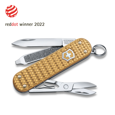 Ніж Victorinox Classic SD Precious Alox Brass Gold