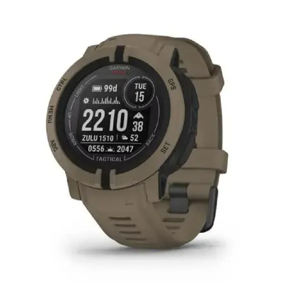 Смарт-годинник Garmin Instinct 2 Solar Tactical. Койот